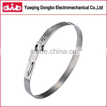 Large Diameter Stainless Steel Hose Tightening Single EarAutomotive Clamp