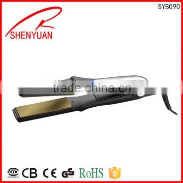 NEW design professional hair straightener curling iron Ceramic plate pro Flat Iron 360 swivel cords