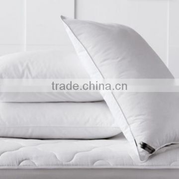 wholesale 100% cotton shell goose down pillow home textile