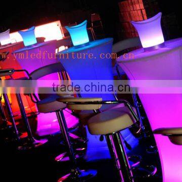 RGB Color Change Night Club, Party LED Cube,waterproof led cube chair lighting