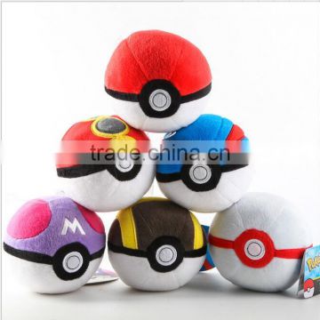 wholesale pokemon go ball plush 12cm plush child gift