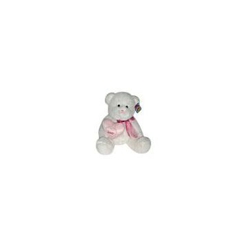 Sell White Bear with Pink Heart