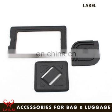 Custom plastic luggage label tag for garment accessories
