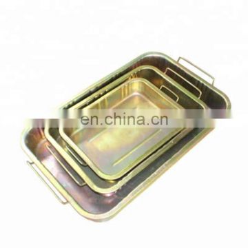 Stainless Steel Oil Drainer Pan Drip Tray For Repair Cars