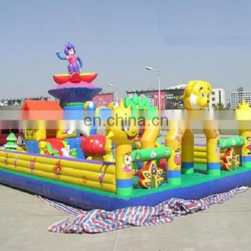 Beautiful inflatable flower princess amusement park bouncers combo
