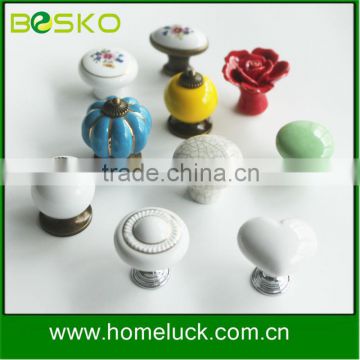 High qualiyt with reasonable price fancy red ceramic door knobs supplier
