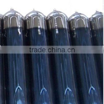 High quality three-target all-glass evaquated tube solar collector