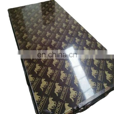 Free samples phenolic 18mm black film faced plywood for construction