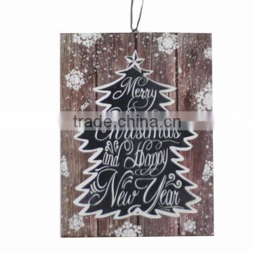 2016 new design christmas tree wooden board wall decoration                        
                                                                                Supplier's Choice