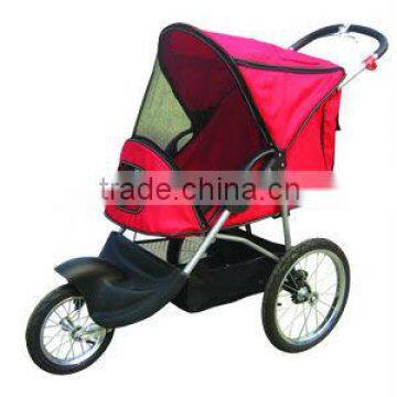 steel frame pet jogger