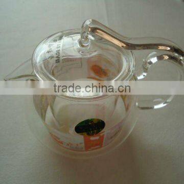 pyrex heat resistant glass teapot set