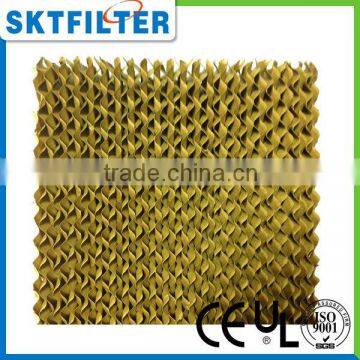 foldaway glassfiber pleated air filter media