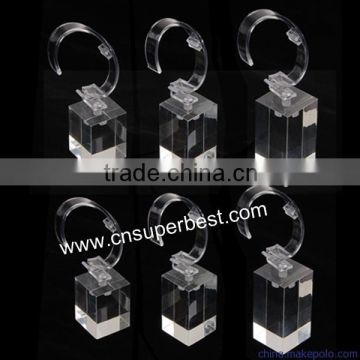 Manufacturer hot sale elegant tabletop acrylic watch display stand
