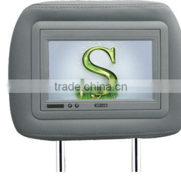 7 inches Headrest TFT LCD Monitor/7 Inch Car Tv Tft Lcd Monitor With Headrest