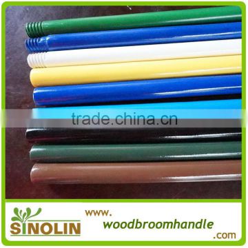 2014 hot sale lacquer wooden broom handles
