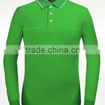 2016 Spring pure cotton classic golf shirts
