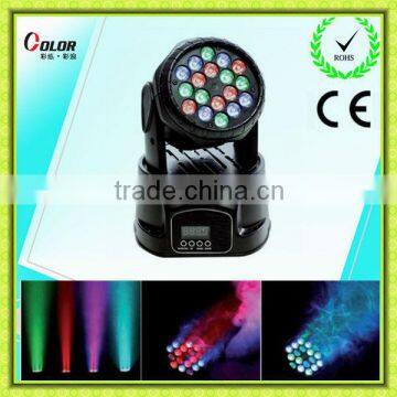 18*3w rgb 3 in 1 mini led stage lighting