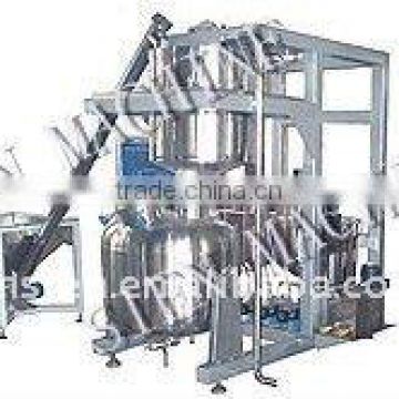 Automatic weighting and mixing system(syrup preparation)