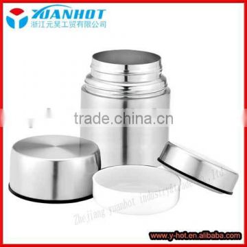 stainless steel thermal lunch vacuum pot