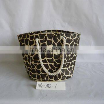 Fashion ladies printing paper straw bag,beach bag,shopping bag