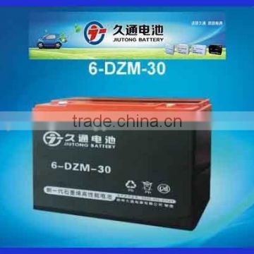 6-DZM-30 lead acid battery/electric car battery