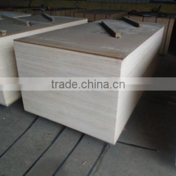 Furniture usage Melamine faced plywood/commercial plywood