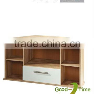 fsc modern melamine wood led tv stand design factory