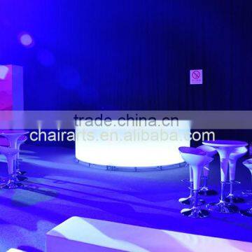 Acrylic Material Led Light Up Long Bar Table Counter Nightclub Bar Furniture