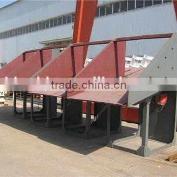 Heavy equipment vibratory feeder for coal ore mine