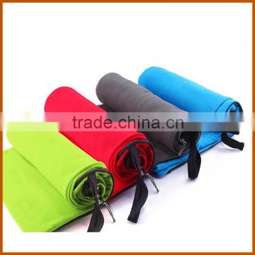 China Factory Colorful Brushed Autumn Airline Blanket