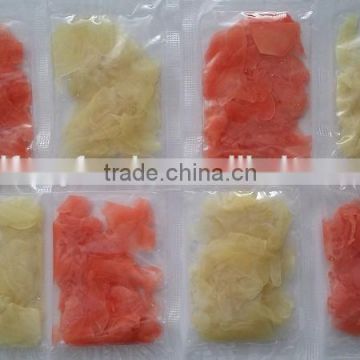 5g and 10g mini package pickled sushi ginger