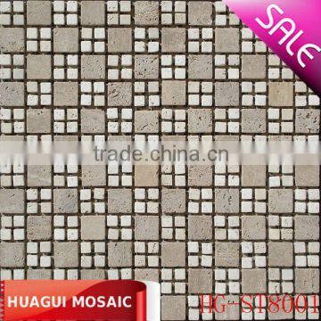 Finland style Flower Stone Mosaic pattern HG-ST8001