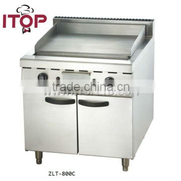 strong and durable with cabinet gas griddle