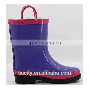 european style rain boots with loop cheap wellingtons boots fashion cheap wellie boots