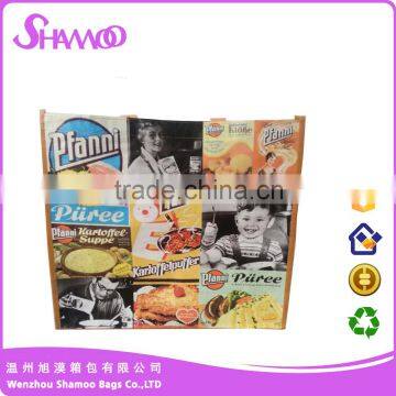 Promotional Handled Coated woven shopping bag