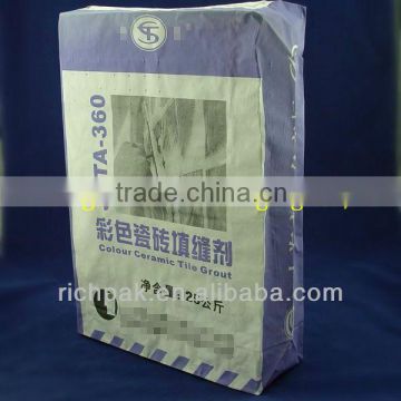 manufactures paper valve bags 25kg for Tile grout