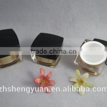 high-end design acrylic cosmetic cream jar