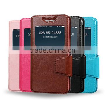 Universal leather case for mobile phone,universal phone case,Universal flip case