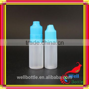 Bottle with dropper for e vape oil with childproof cap dropper bottle for 20ml plastic dropper bottles