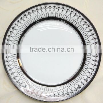 Porcelain dinner plate of 27cm size