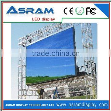low price good quality P6 outdoor SMD 3-in-1 full color die cast rental leds display
