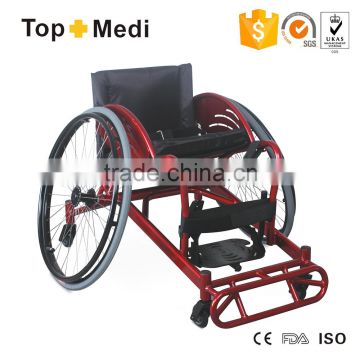 Rehabilitation Therapy Supplies Topmedi TLS771LQ-32 sports top end rugby wheelchair