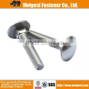DIN603 CARRIAGE BOLT WITH MUSHROOM HEAD AND SQUARE NECK