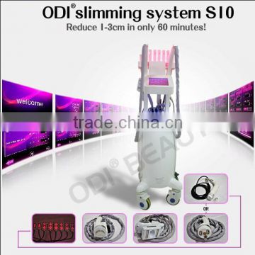 ODI-S10 Multifunctional lipo laser vacuum RF cavitation machine for body slim and shape (CE)