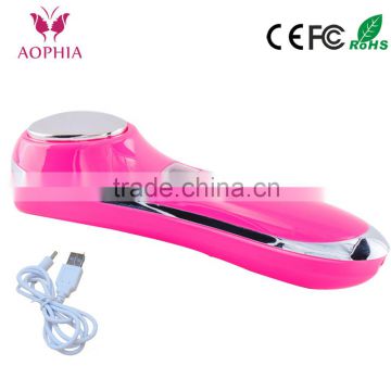 AOPHIA face use equipment skin instrument rechargeable cold and hot facial skin care beauty device