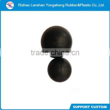 different sizes nr black rubber ball made in china