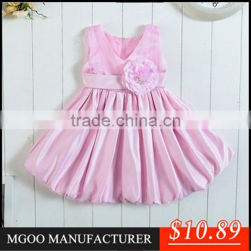 MGOO Girl Flowers Factory Kids Wedding Dress Kids Gown Designs Infant Tutu Dress 0-68