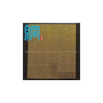 plain weave brass wire mesh 18 mesh