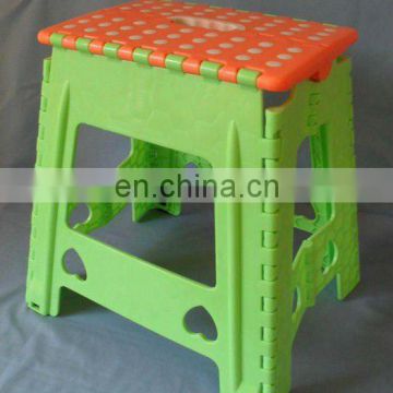 Promotional plastic folding step stool