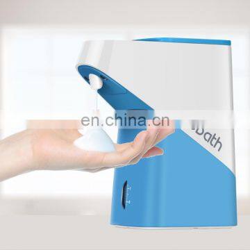 Refillable infrared sensor travel soap dispenser